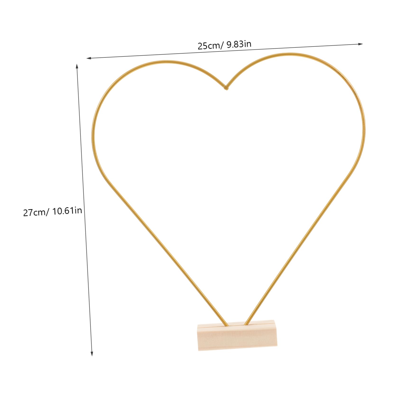 ULDIGI Metal Floral Hoop DIY Kit 10pcs Set Wedding Table Centerpieces Decorations