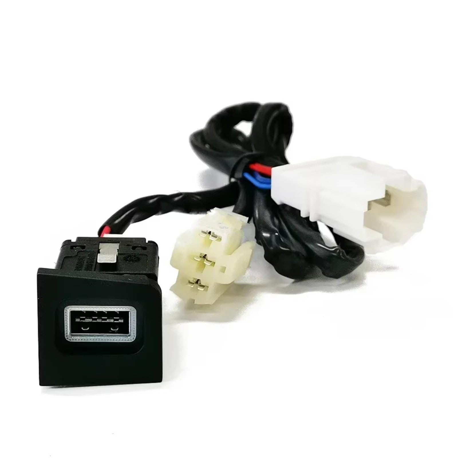 Aux USB carga Módulo Consola USB Compatible Con VW Para CC 2011 2012 Para Magotan B6 Coche Cargador Carga Rápida QC3.0 Adaptador Carga Teléfono Salida