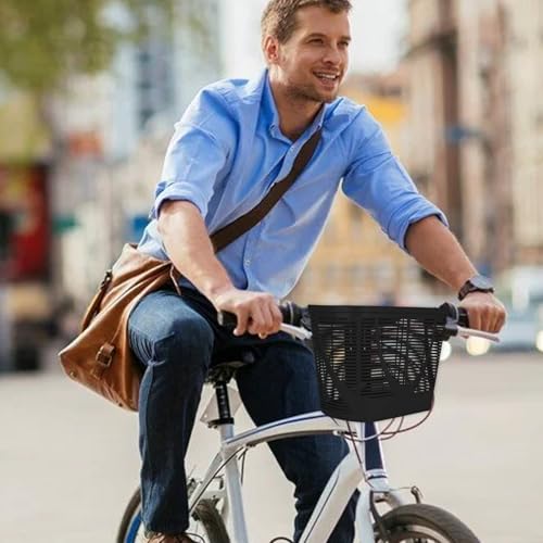 Cesto Dianteiro Para Bicicleta | Cesto Para Scooter | Acessórios Para Guidão Dianteiro De Scooter, T