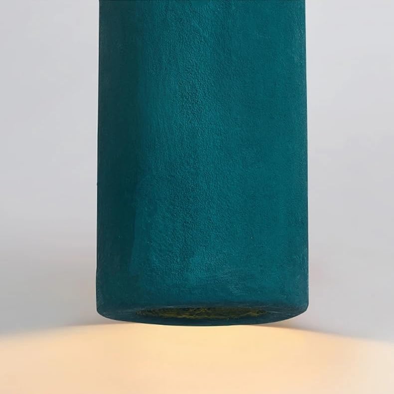 Lampe suspendue LED verte pour chambre et restaurant au style japonais