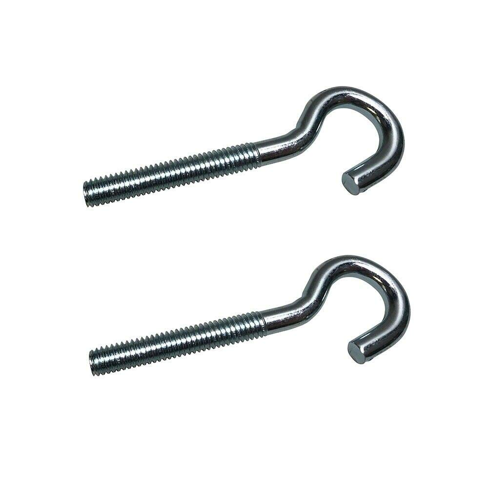 Garage Door Eye Bolts 5/16 x 18 x 3 3/4 for Extension Spring ZP (Qty 2)
