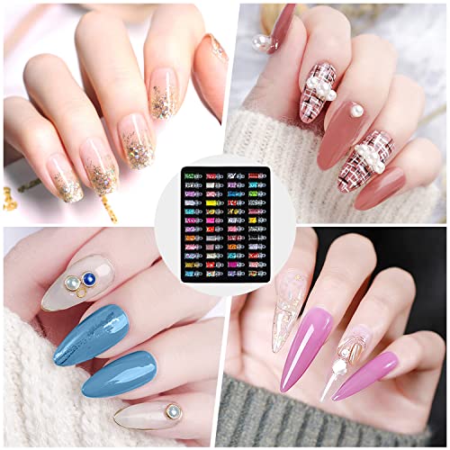 Set completo de uñas con lámpara UV LED 48W y 22 esmaltes miniatura 3