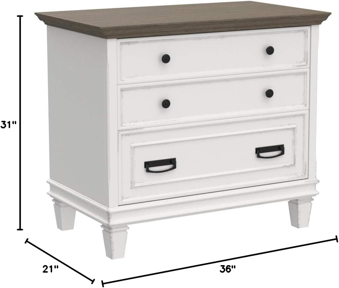 Martin Furniture Lateral File, White