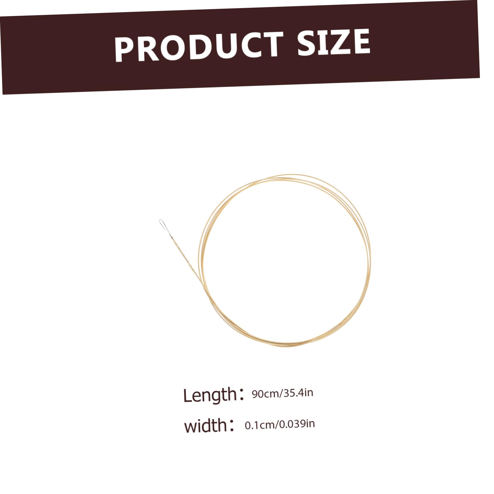 BESPORTBLE 1 Set String Banjo Replacement Strings High Grade Instrument Accessories for Enhanced Tone and Smooth Playability for Standard Tension Banjo Musicians