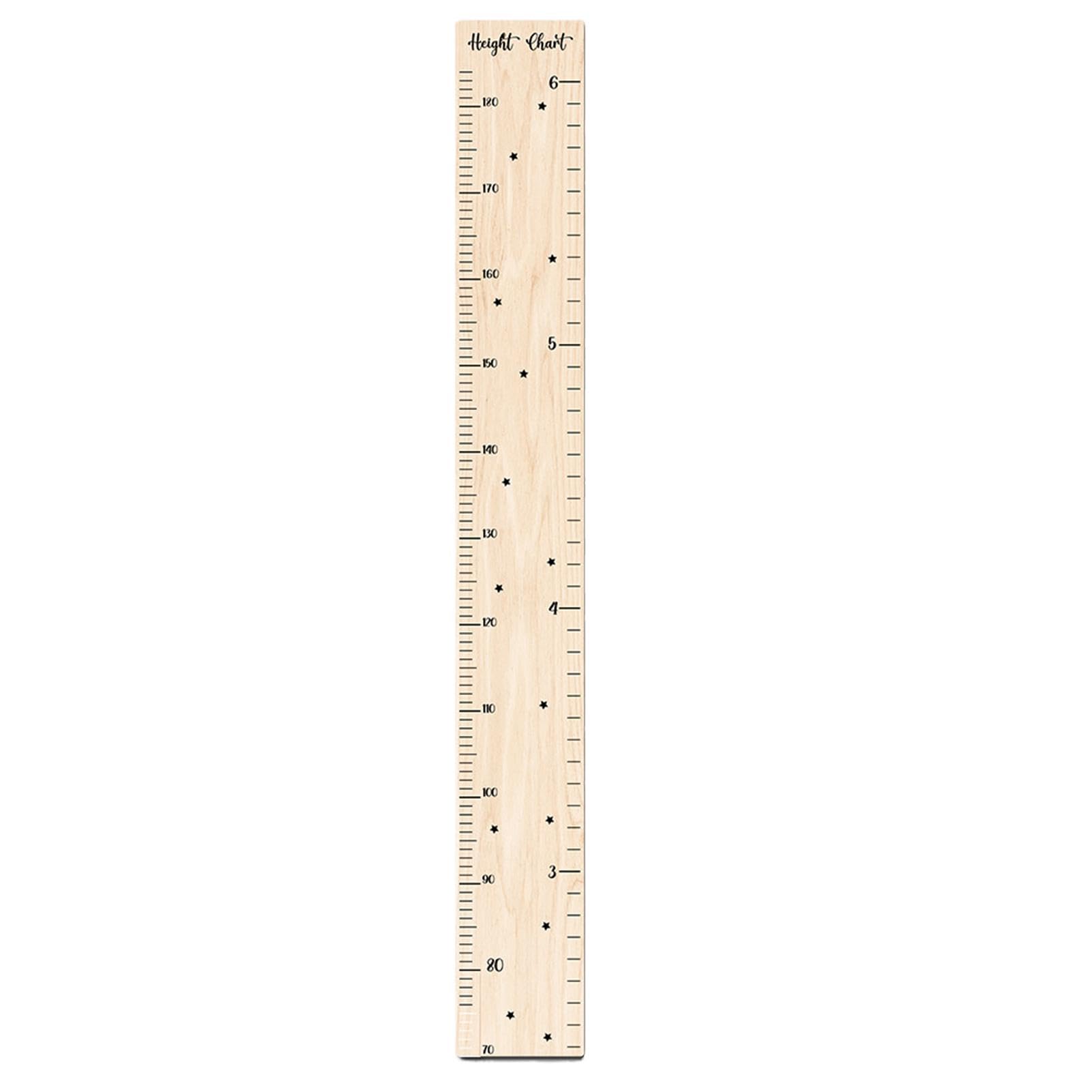 Bomefoi - Wall Growth Chart, Height Wall Chart for Children, Personalised Children's Room Measuring Ruler, Personalised for Kids, Cartoon Wall Height Ruler for Children's Room