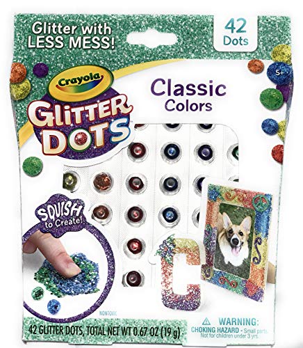 Image of Crayola Glitter DOTS Classic Colors