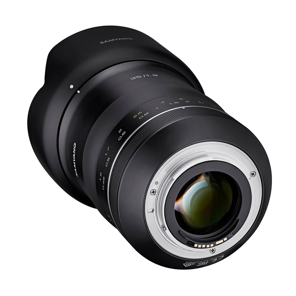 SAMYANG XP 35mm F1.2 EFレンズ　未使用の保護フィルター付き Amazon.com : Samyang XP 35mm F1.2 High Speed Wide Angle Lens