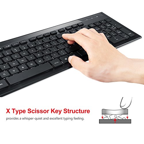 Perixx PERIBOARD-311 PLUS Tastiera Ultrasottile