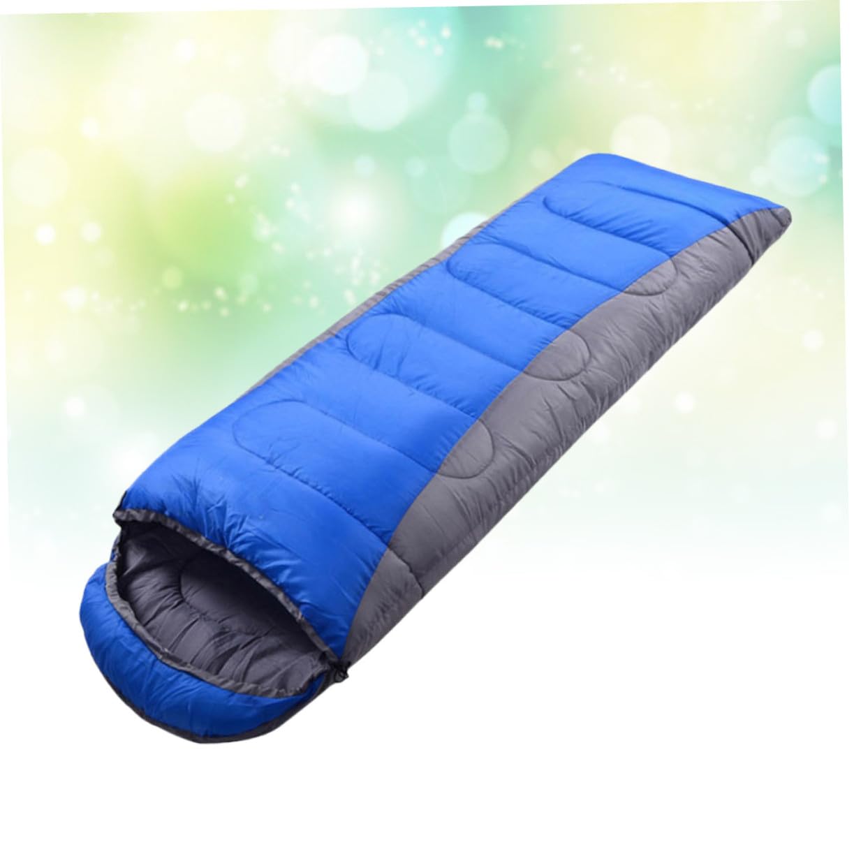 Toyvian Saco de Dormir para Adultos Invierno Saco Grueso con Capucha Ligero y Duradero para Camping Senderismo y Actividades al Aire