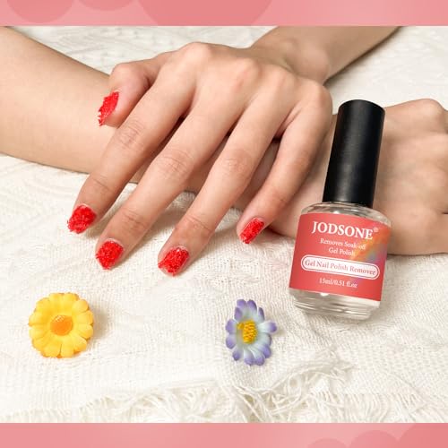 Image of JODSONE 15ML Gel Nail Polish Remover No Need Soaking or Wrapping Gel Remover for Nails 3-5 Minutes Easy And Quick