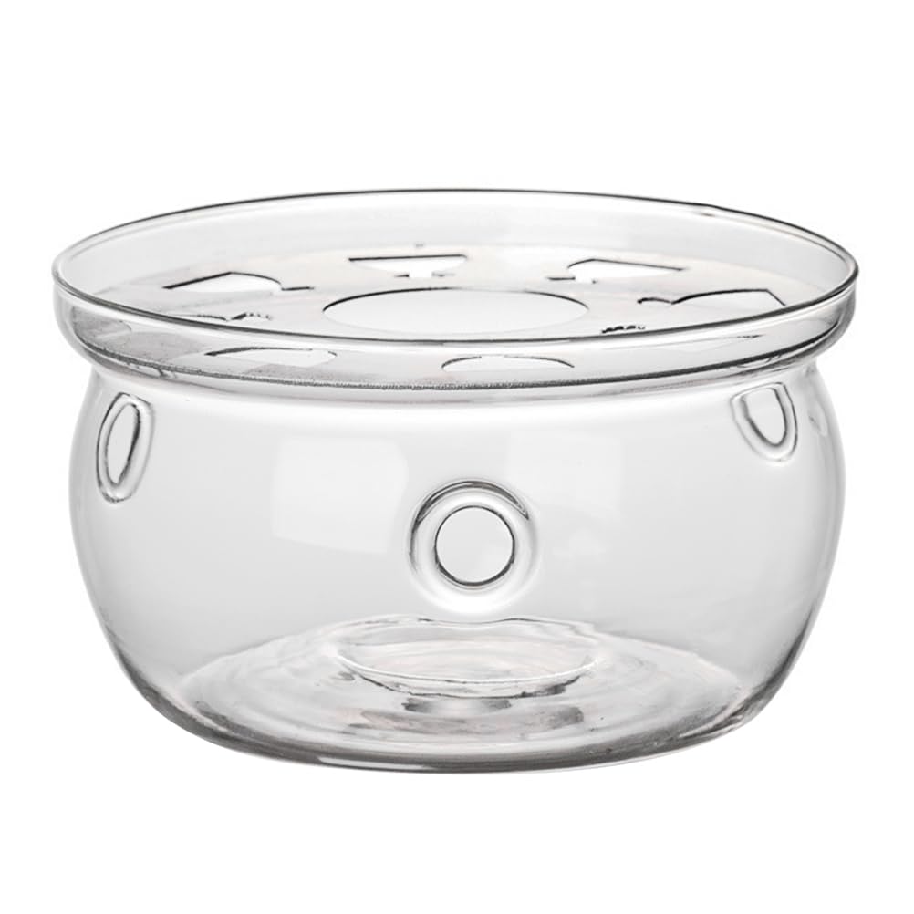 Alipis Tea Warmer teapot Candle Holder Candle Holder Stand Dish Heater Tea Candle Warmer Tea Light Candle Warmer Tea Kettle Warmer Maker Japanese-Style High Borosilicate Glass