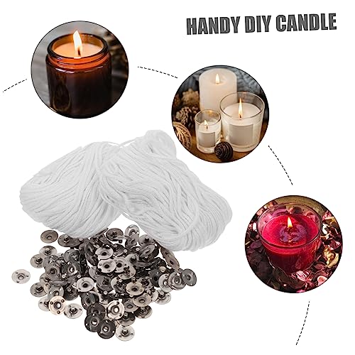 Set de mechas para velas LIFKOME para hacer velas miniatura 5