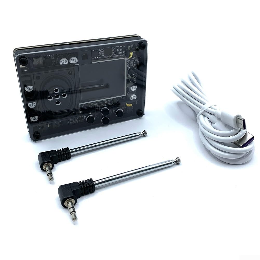 Theremin Musikinstrument, Vintage-Audio-Elektronikmodul mit Typ-C-Schnittstelle, 70 Stimmen zur Auswahl, Antennenkalibrierungsantennen