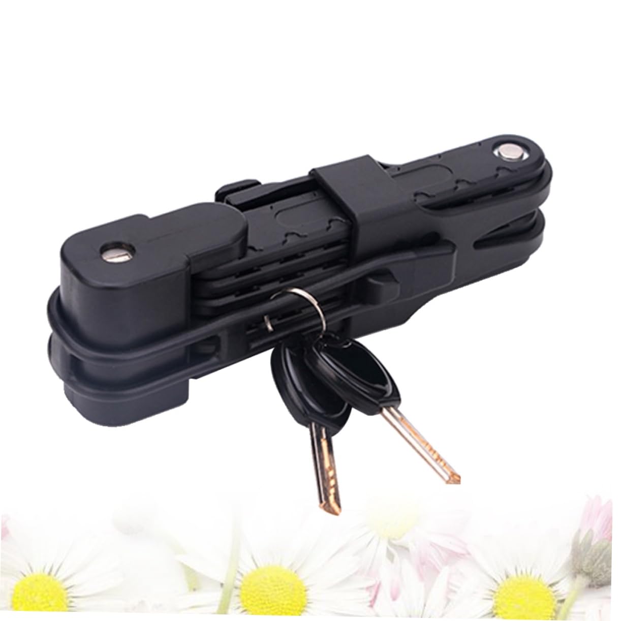 Candado Antirrobo Plegable de Acero, para Bicicleta de Carretera