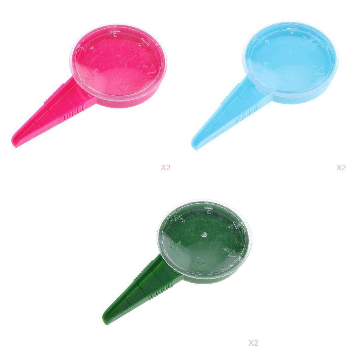 Merishopp 6X Dial Seed Sower Planter Gardening Hand Held Flower Plant Seeder-image-37