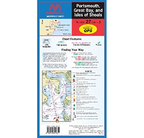 Maptech WPC02703; Waterproof Chart 27 Ports-Grbay-Island/Shoal Made by Maptech