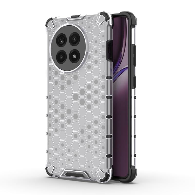 Image of Plastic Bumper Back Case Cover for OnePlus Ace 5 / Ace 5 Pro 5G (Transparent)