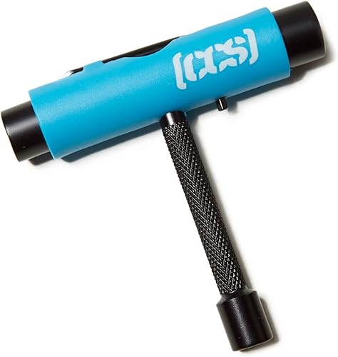 Miniatura 3 de CCS Herramienta de patineta - Herramienta T todo en uno, herramienta T de metal con lima de agarre, o herramienta Y con reenhebrador