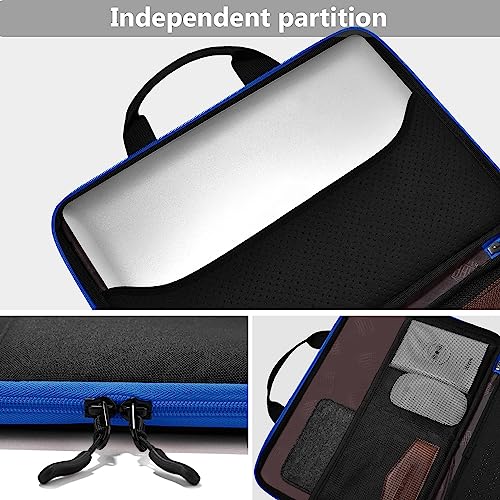 Image of Hseok Laptop Sleeve 13-14 Inch Case Briefcase Compatible with MacBook Neo Pro 14 M5 /M4 /M3 /M2 /M1, All Models 13.3 Mac Air /Pro, XPS 13 14, Most Popular 13 inch-14 inch Notebooks,B01K02