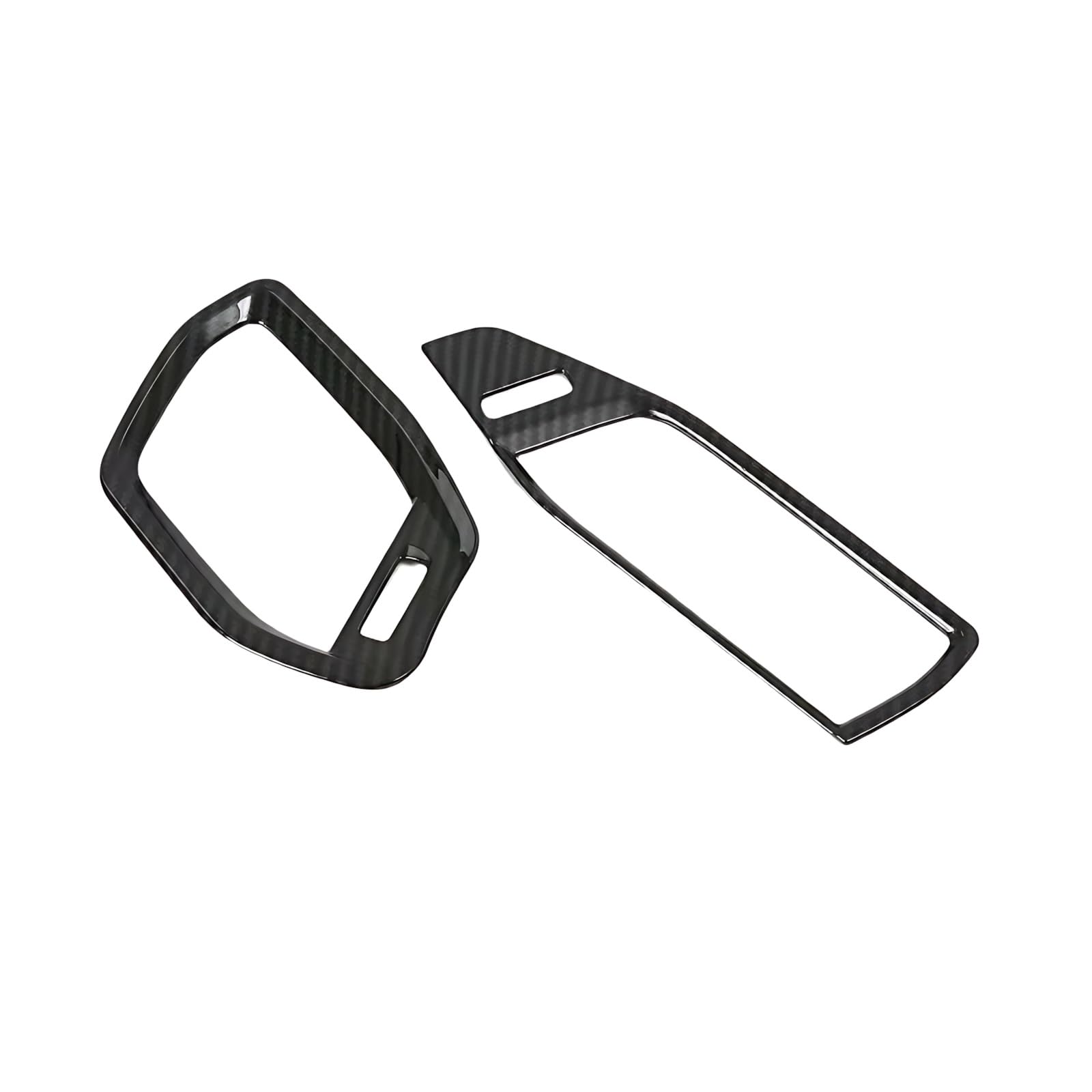 Dashboard Outlet Cover Compatible with for Focus 2019-2022 LHD Car Side Air Vent Trim Frame Air Outlet Decorative Cover Sticker