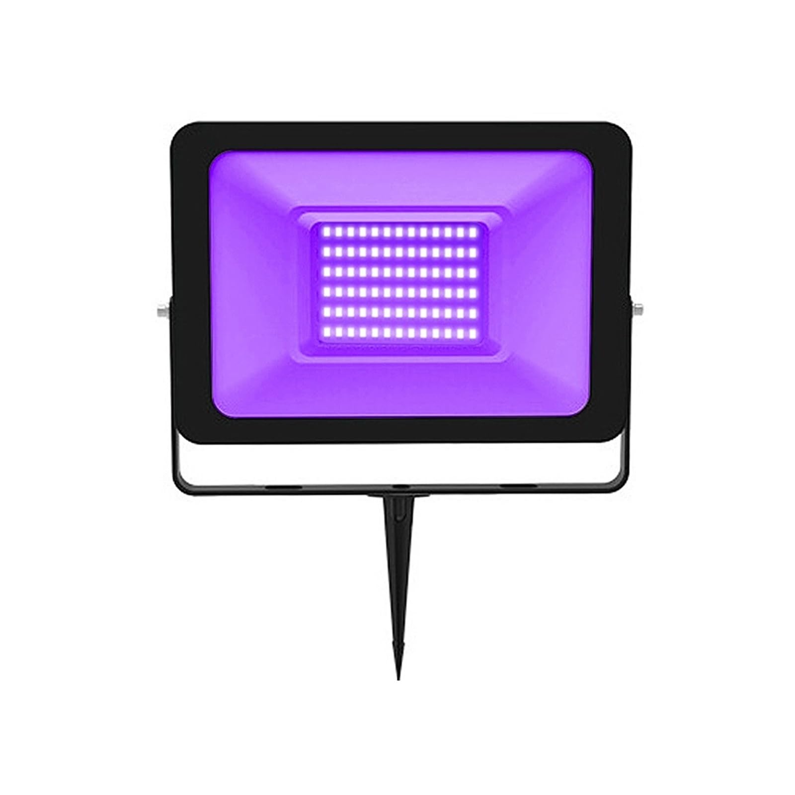 Naświetlacz LED 50W UV Czarne Światło 395nm-405nm IP66 Wodoodporne Zewnętrzne Światło Powodziowe UV Dla Blacklight Party Oświetlenie Sceniczne Akwarium Farba Do Ciała Oświetlenie krajobrazu RGB(10W)