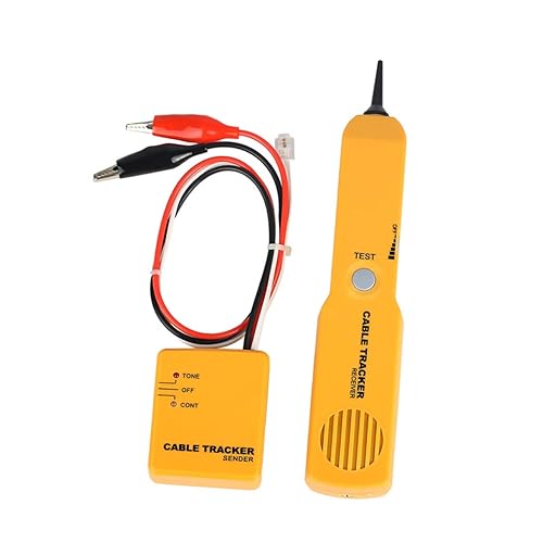 Miniatura 6 de KJHBV Disyuntor de teléfono con cable Trazador de cable de tóner de cable Trazador de alambre eléctrico Trazador de alambre generador de tono y
