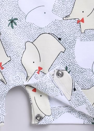 Image of BABYGO Baby Half Sleeve Rompers 100% Cotton for New Born Baby|Daily Suits for Baby Boys & Girls| 0-3M| 3-6M|6-9M|Onesies| Infant Clothes | Pack of 1