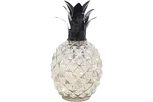 anso Glass Pineapple Decor Light