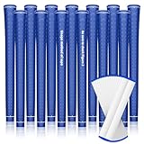 KINGRASPgolf クラブグリップ (13ピース) セット ゴルフクラブグリップ | マルチコンパウンドラバーゴルフグリップ アンダーサイズ/スタンダード/ミッドサイズ 10色オプション