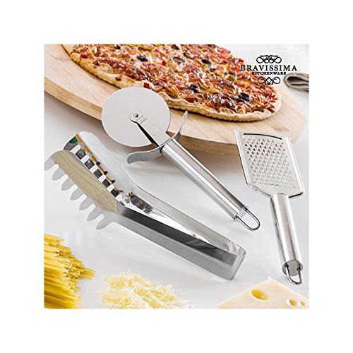Utensilios para Pizza y Pasta Bravissima Kitchen (3 piezas)