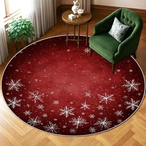 Tapis antidérapant flocon de neige grand format 1,8x1,8m - 2