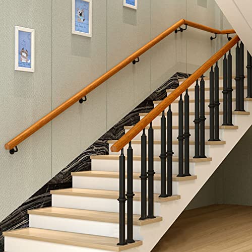 Rampe d'escalier antidérapante avec tige de support haute résistance - 8