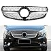 GADLK Parrilla Delantera para Mercedes Benz Vito Class W447 2015-2019, Rejillas Frontales de Radiador Parachoques Delantero Parrilla de Riñón Rejilla de Repuesto para Parrilla Negro Accesorios