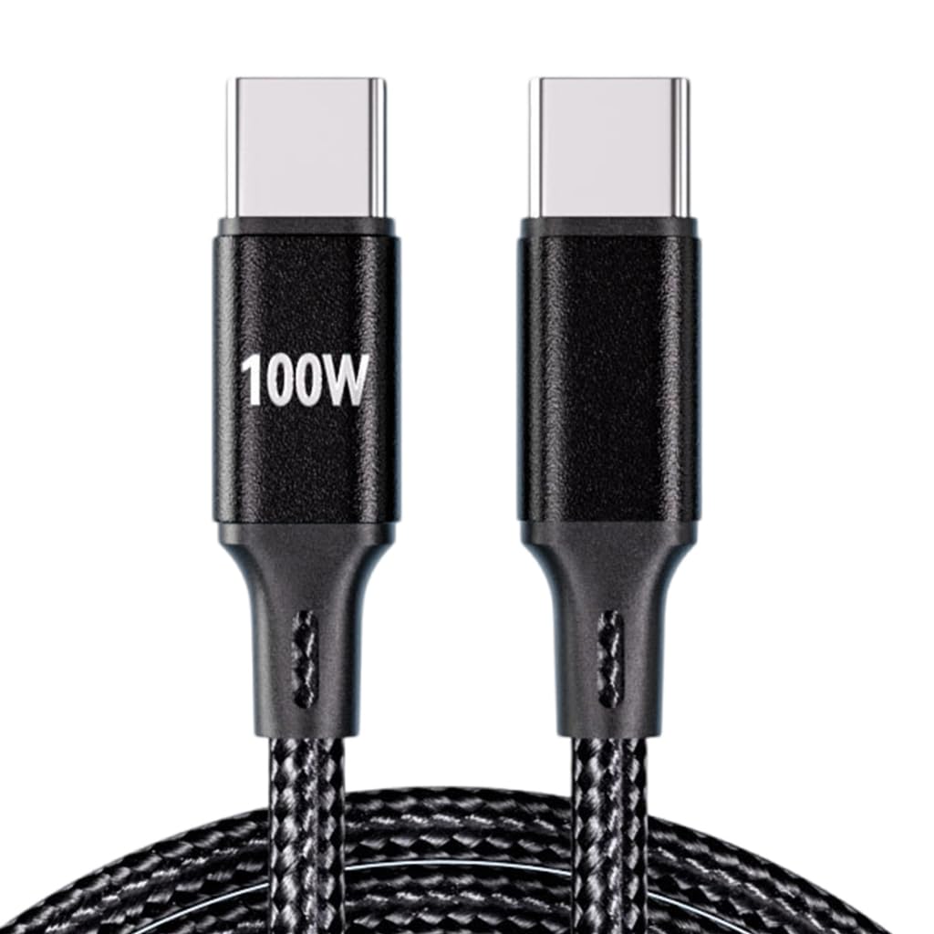 GMBYLBY PD100W Charging USB C Cable Type To 1M Fast Wire Nylon Braided For Mobile Devices