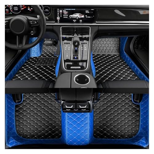 Tapis de sol pour Mercedes Benz Classe C W204 2007-2013 accessoires intérieurs auto bleu noir 5 places