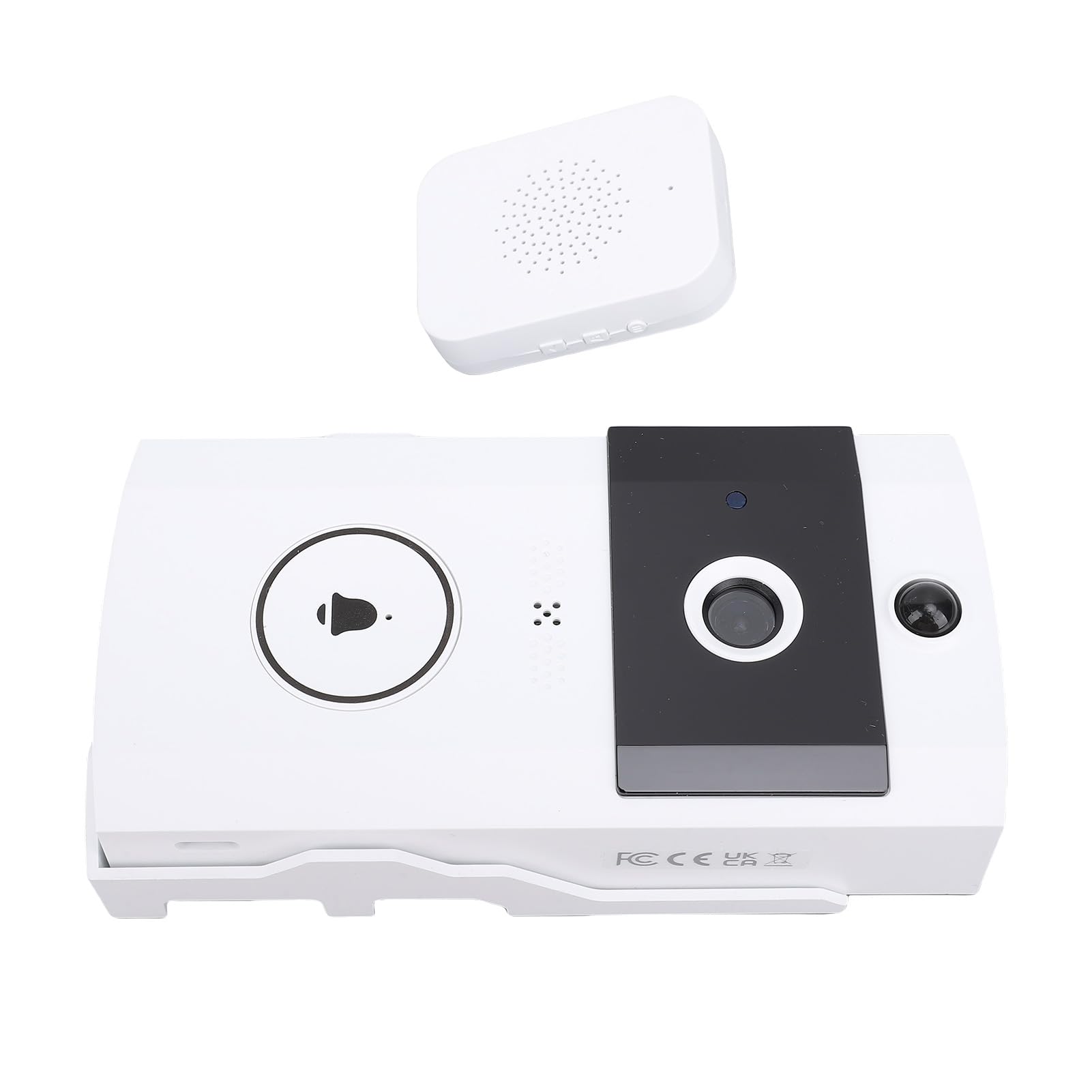 Timbre inteligente con cámara HD gran angular de 2 vías, sonido en vivo, video visual, 2.4 GHz, WiFi