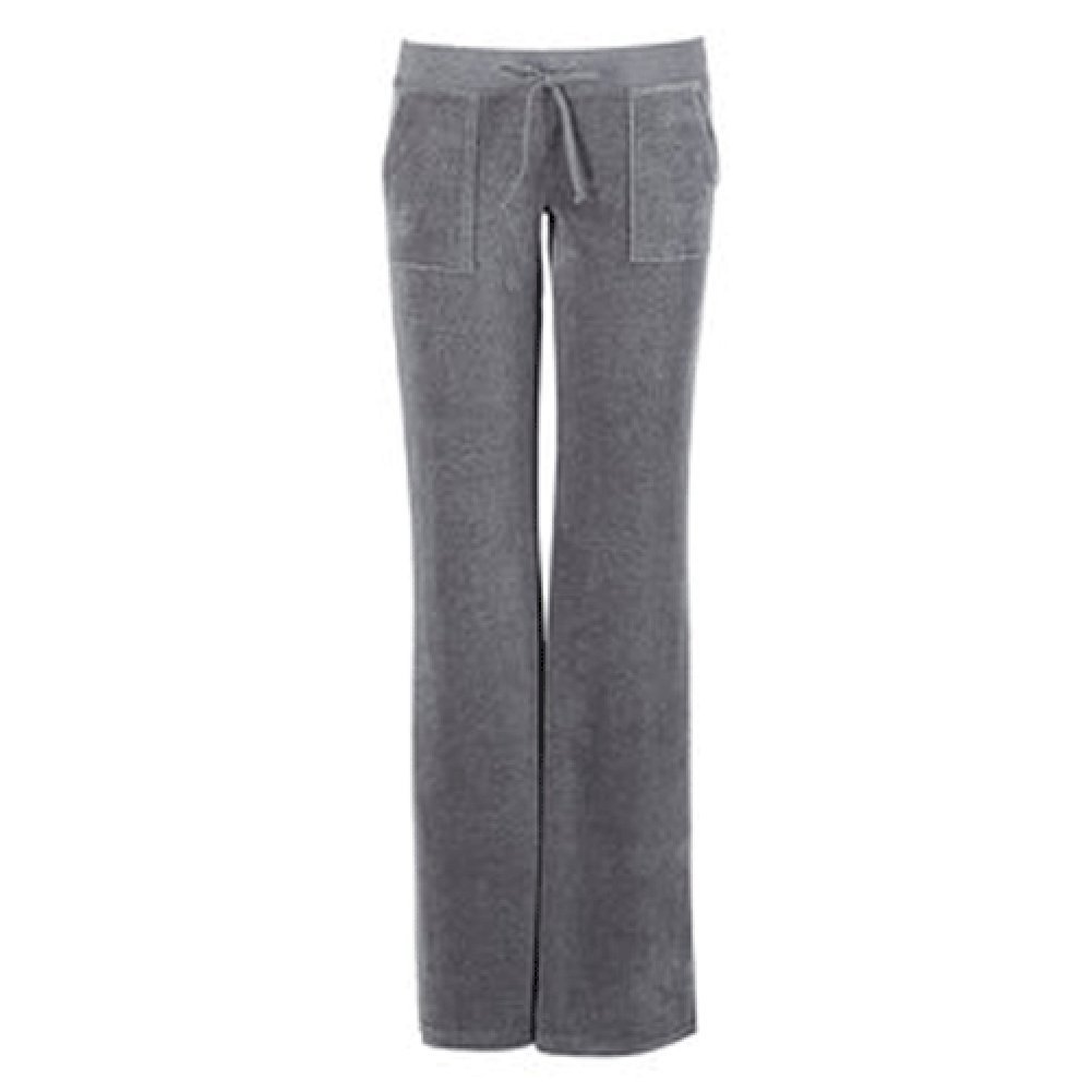 Velour Classic Sweat Pants Velvet with Pockets