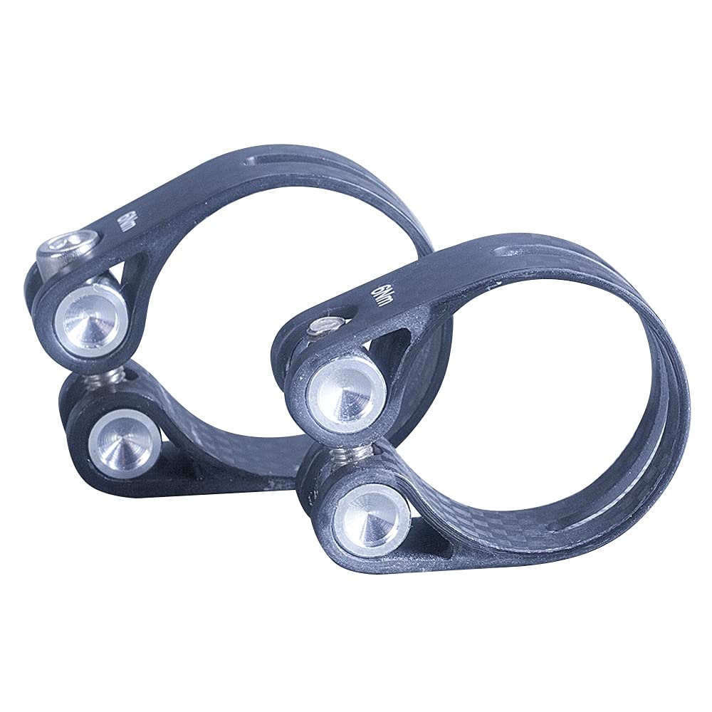 Morsetto del reggisella della bicicletta, 1 pz Ultraleggero 14g Opaco Pieno In Fibra di Carbonio Della Bici Morsetto Reggisella Bicicletta Parti di Ciclismo Morsetto Reggisella 31.8mm/34.9mm(Matte 31.