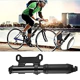 HZDJS Ball Pumpe Lab Luftpumpe Fahrräder Aluminium Tragbare Hand Inflator Basketballpumpe Zubehör Langlebige Nadeln Integrierter Befestigungshalter Lieferumfang Enthalten Radpumpe Klein Rahmenpumpe