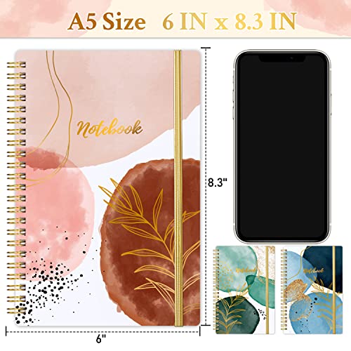 Notebook - 3 Pack A5 Lined Journal Notebooks, 8.3'' X 6'', Journal Notebook With Thick Paper, Classic College Ruled Notebooks For Office, School Supplies #TOP1