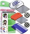 OWNHEALER Professional Lice Comb Kit - for Lice, Nits, and Dandruff Removal. Quick Results for Head Lice Treatment - Suitable for All Hair Types. Peine para piojos y liendres.