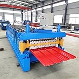 Dachblech-Rollenformmaschine – Wellblech-Plattenherstellungsmaschine | Automatischer Stahldachplatten-Rollenformer für Bauunternehmer & Baustofflieferanten