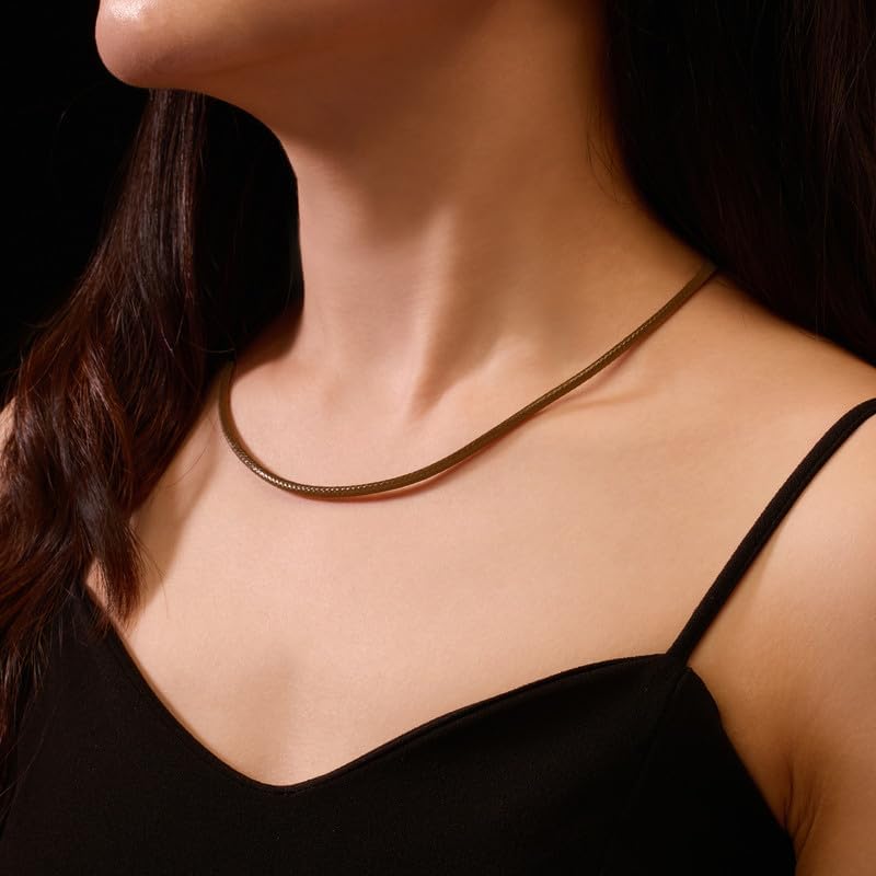 Leather Necklace for Men Women with Solid 925 Sterling Silver Lobster Clasp 3mm Black/Brown/LightBrown/Red Leather Necklace Cord 16/18/20/22/24/26/30 Inches - Image 3