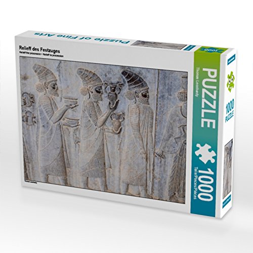 CALVENDO Puzzle Relieff of The Procession 1000 Pieces 64 x 48 cm from Thomas Leonhardy