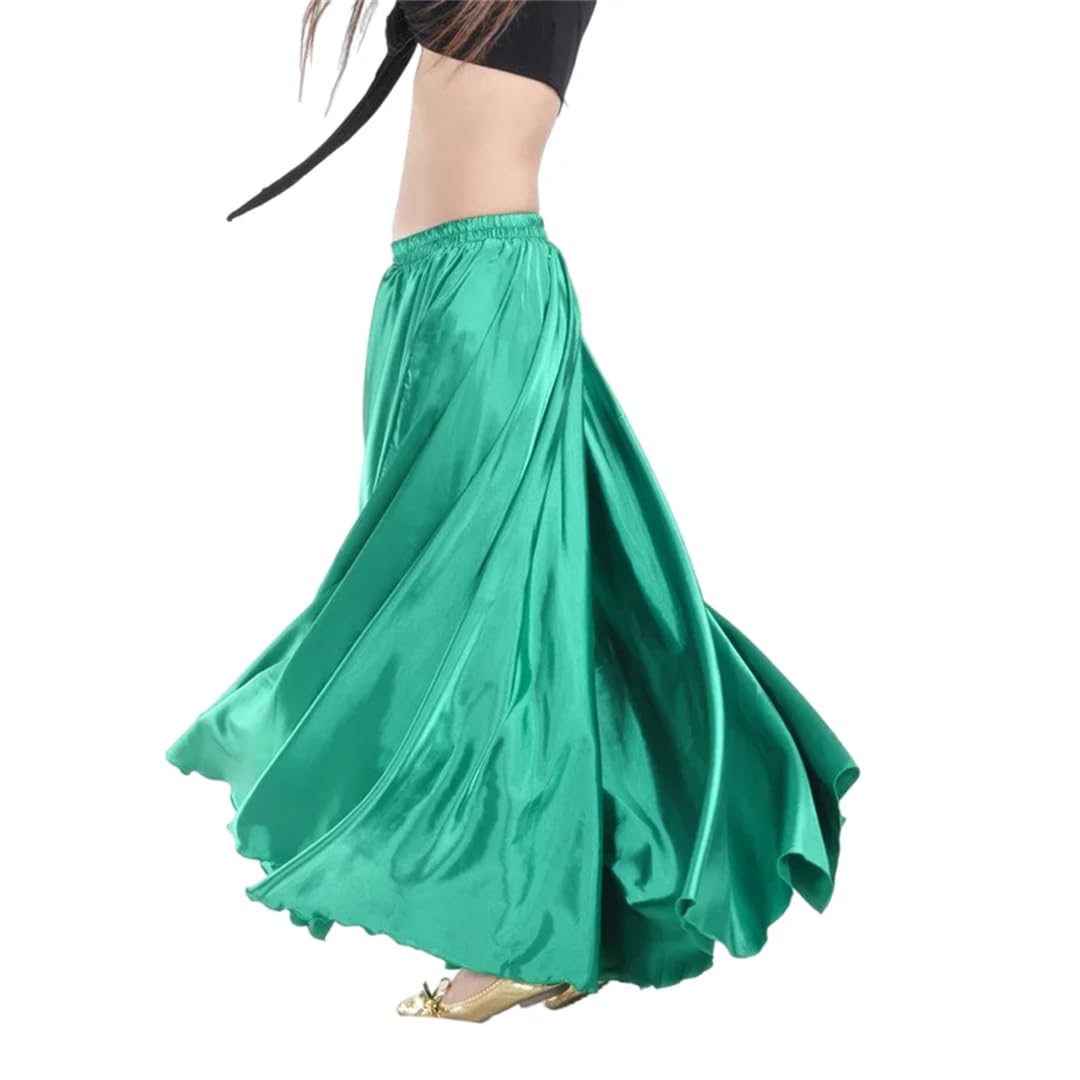 Faldas amplias y vaporosas, Falda de Danza del Vientre Gasa Satinada for Mujer Multicolor