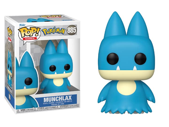 Amazon.com: POP Pokemon - Munchlax Funko Vinyl Figure (Bundled