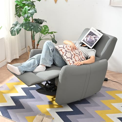 Sillón reclinable eléctrico azul para espacios pequeños miniatura 4
