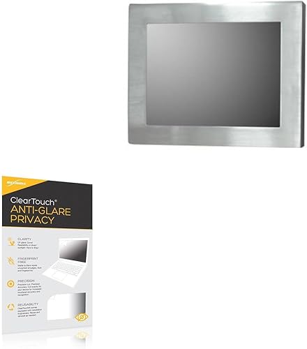 BoxWave Screen Protector Compatible with IVC Displays NP-7154S Capacitive - ClearTouch Anti-Glare Privacy (2-Pack), Privacy Screen Protector
