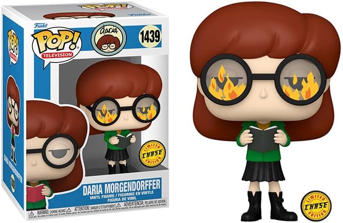 Miniatura 2 de POP Animación Daria - Daria Morgendorffer - Figura de vinilo de Chase Funko edición limitada (incluye funda protectora de caja compatible),