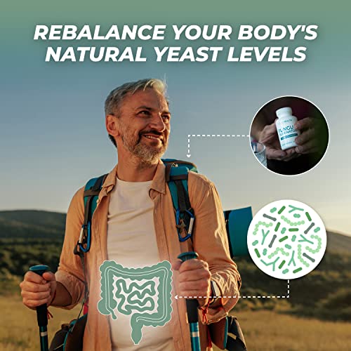 Candida Cleanse - Herbal Supplements With Oregano, Basil, And Olive Leaf Extract For Candida Cleanse,Colon Cleansing, And Gut Health - Intestinal Cleanse And Biofilm Defense (2 Bottles) #TOP6